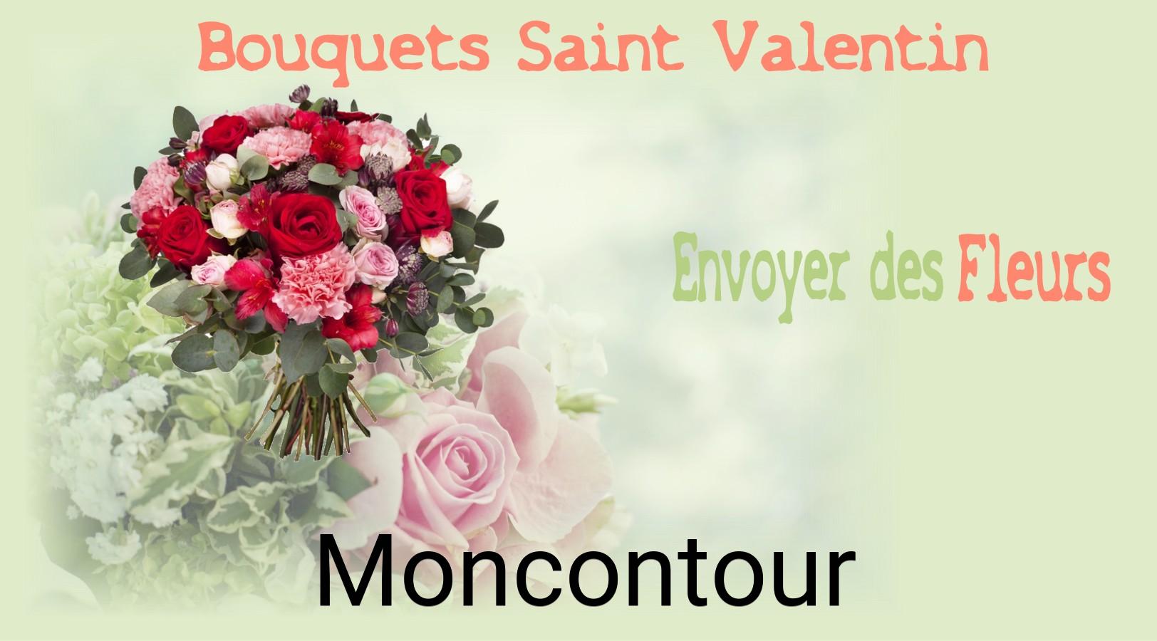 Roses de Saint-Valentin livrées à Moncontour